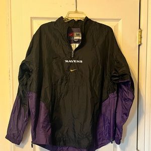 Official Baltimore Raven NFL pullover wind breaker